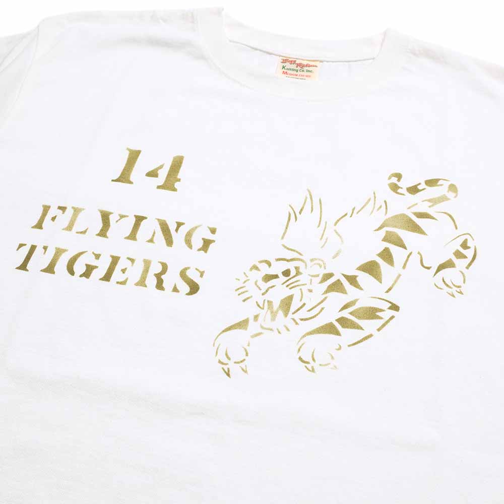 BUZZ RICKSON'S - POST EXCHANGE T-SHIRT - FLYING TIGERS - BR79754