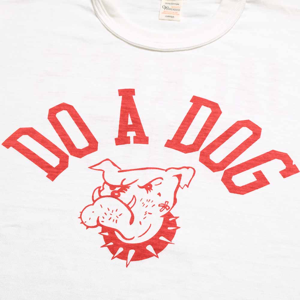 WAREHOUSE - Lot 4601 - S/S T-SHIRT - DO A DOG - 4601DO-26