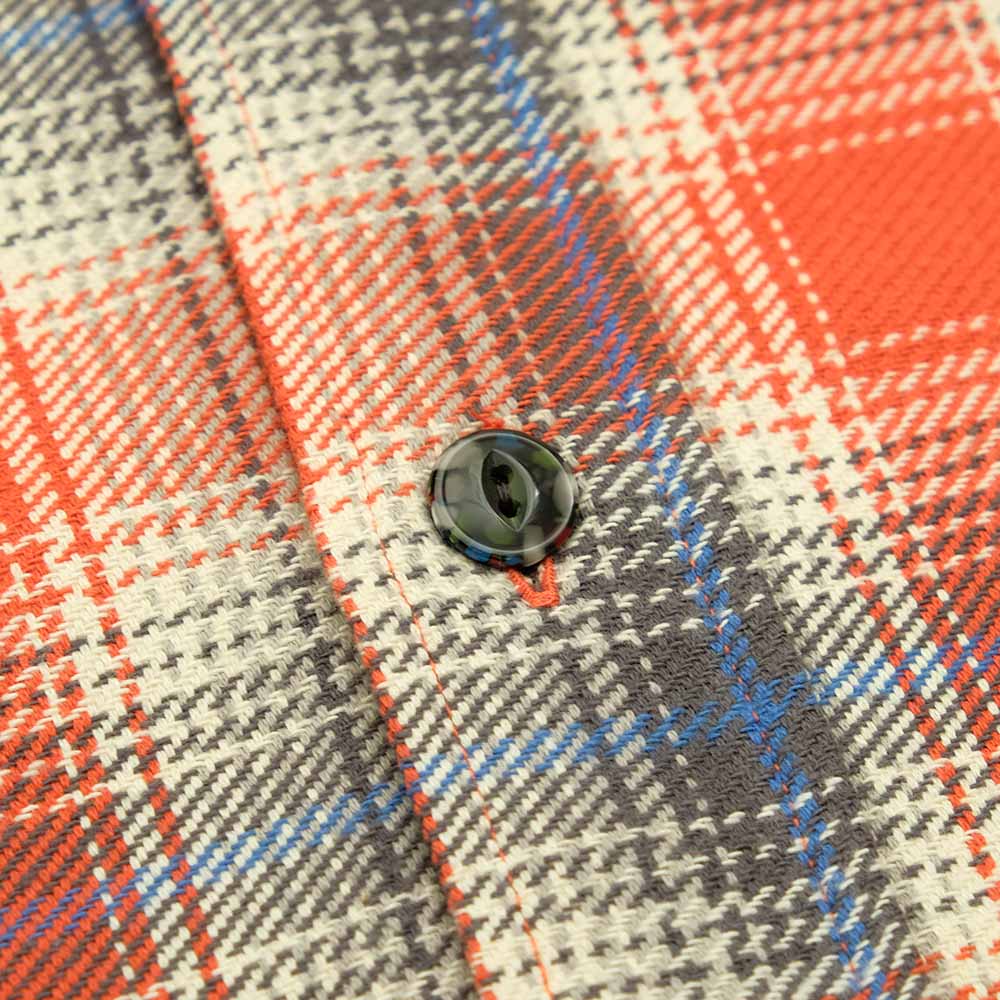 SUGAR CANE - FICTION ROMANCE - TWILL CHECK WORK SHIRTS - SC29365