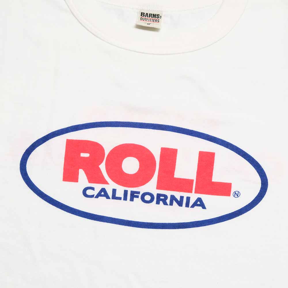 BARNS - 20/- JPN Standard S/S Print T-shirt - ROLL CALIFORNIA - BR-26270