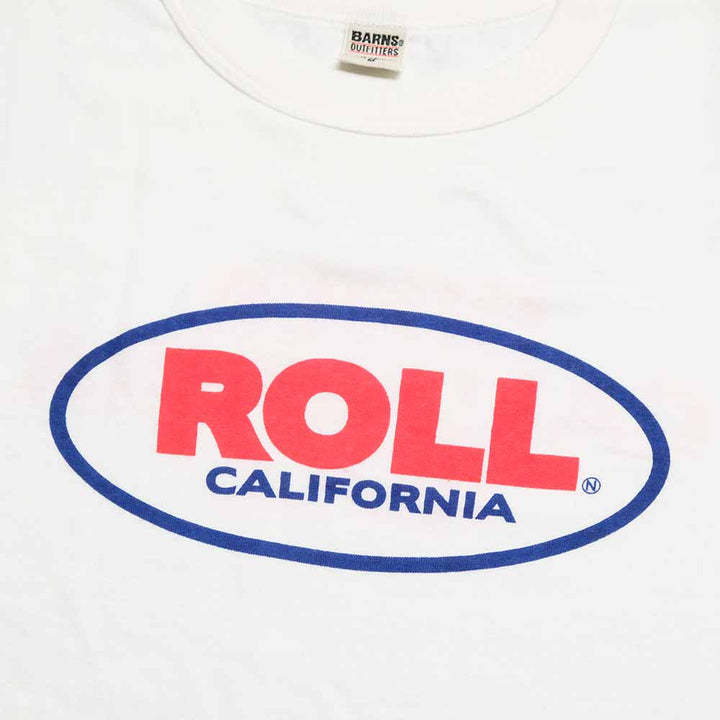 BARNS - 20/- JPN Standard S/S Print T-shirt - ROLL CALIFORNIA - BR-26270