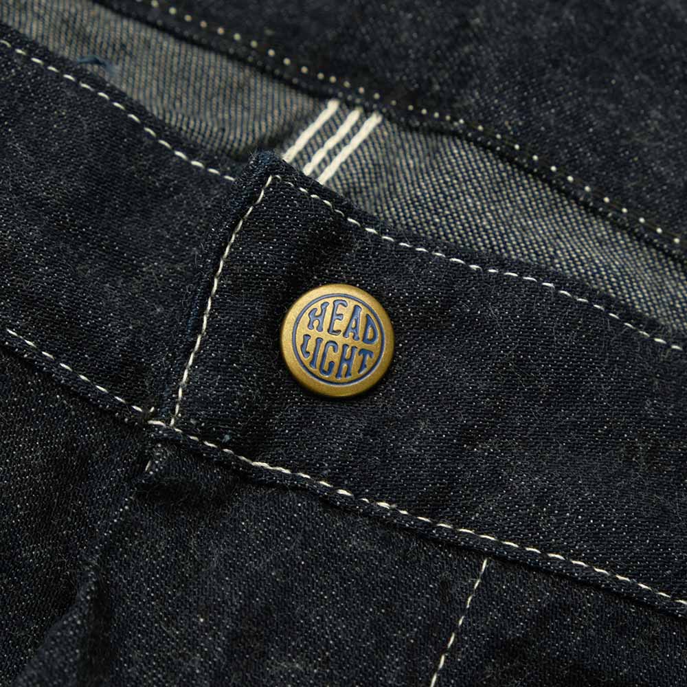 HEADLIGHT - 11oz. BLUE DENIM ZIP FLY DUNGAREES - HD42555