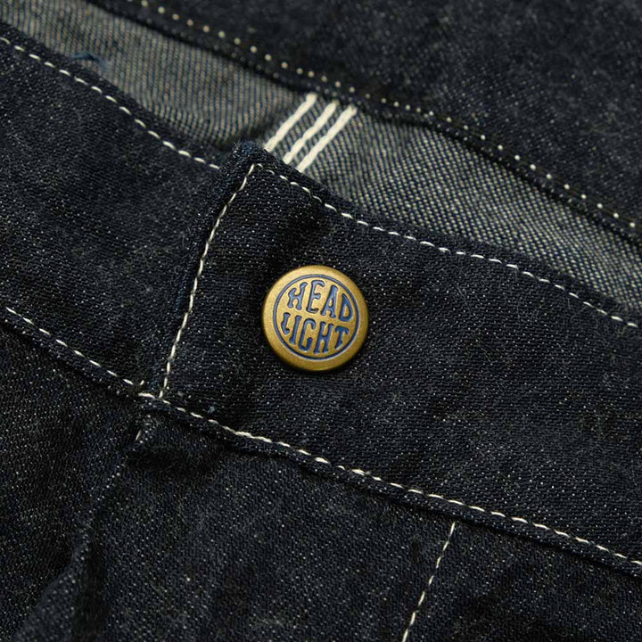 HEADLIGHT - 11oz. BLUE DENIM ZIP FLY DUNGAREES - HD42555