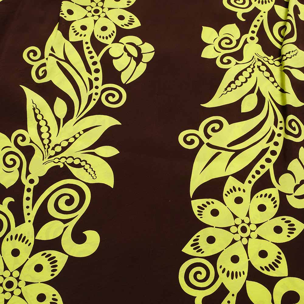 SUN SURF - STORE LIMITED - L/S RAYON HAWAIIAN SHIRT - PICTOGRAPH FLOWER - SS39616LS