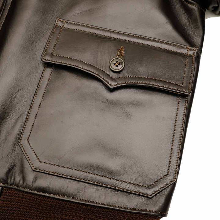 BUZZ RICKSON'S - Type AN-J-3A BUZZ RICKSON CO. INC. - HORSEHIDE MODEL - BR80647