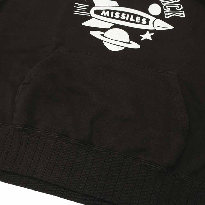 BARNS - AZUMA DROP NEEDLE RIBBED PRINT HOODIE - MIDWAY HARDWICK - BR-25439