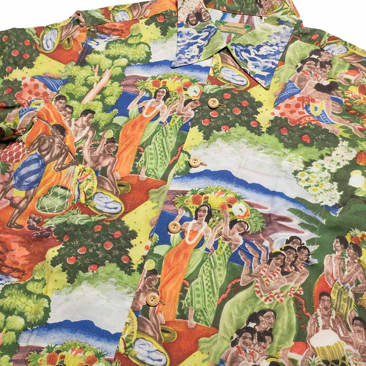 SUN SURF - SPECIAL EDITION - ORIGINAL MATSON MENU DESIGN by EUGENE SAVAGE - LONG SLEEVE - SS29679