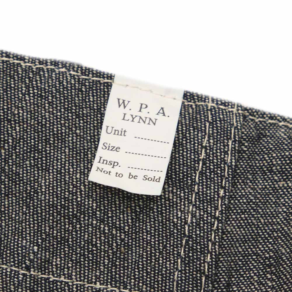 WAREHOUSE - 1930'S WPA DOUBLE KNEE DENIM TROUSERS - 1239-25