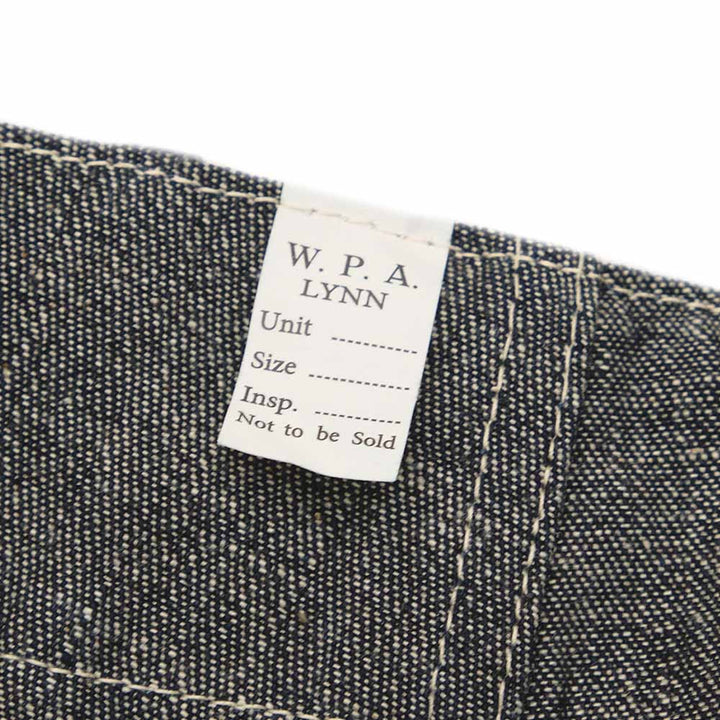 WAREHOUSE - 1930'S WPA DOUBLE KNEE DENIM TROUSERS - 1239-25