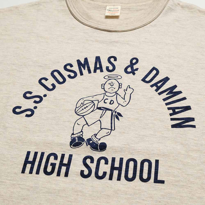 WAREHOUSE - Lot 4601 - S/S T-SHIRT - S.S.COSMAS ＆ DAMIAN - 4601SS-26
