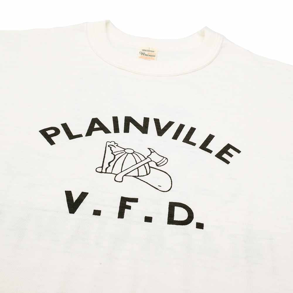 WAREHOUSE - Lot 4601 - S/S T-SHIRT - PLAINVILLE - 4601PLA-25