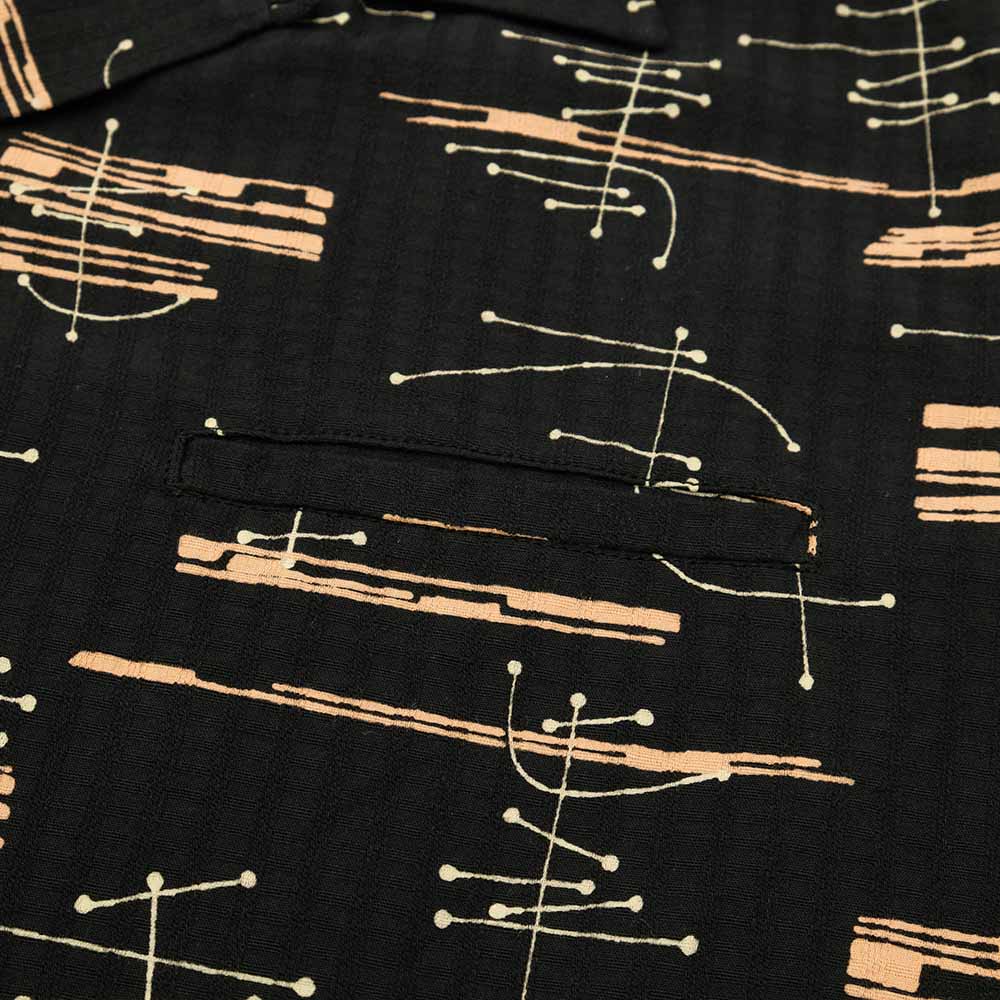 STAR OF HOLLYWOOD - DOBBY COTTON OPEN SHIRT - ATOMIC - SH39320