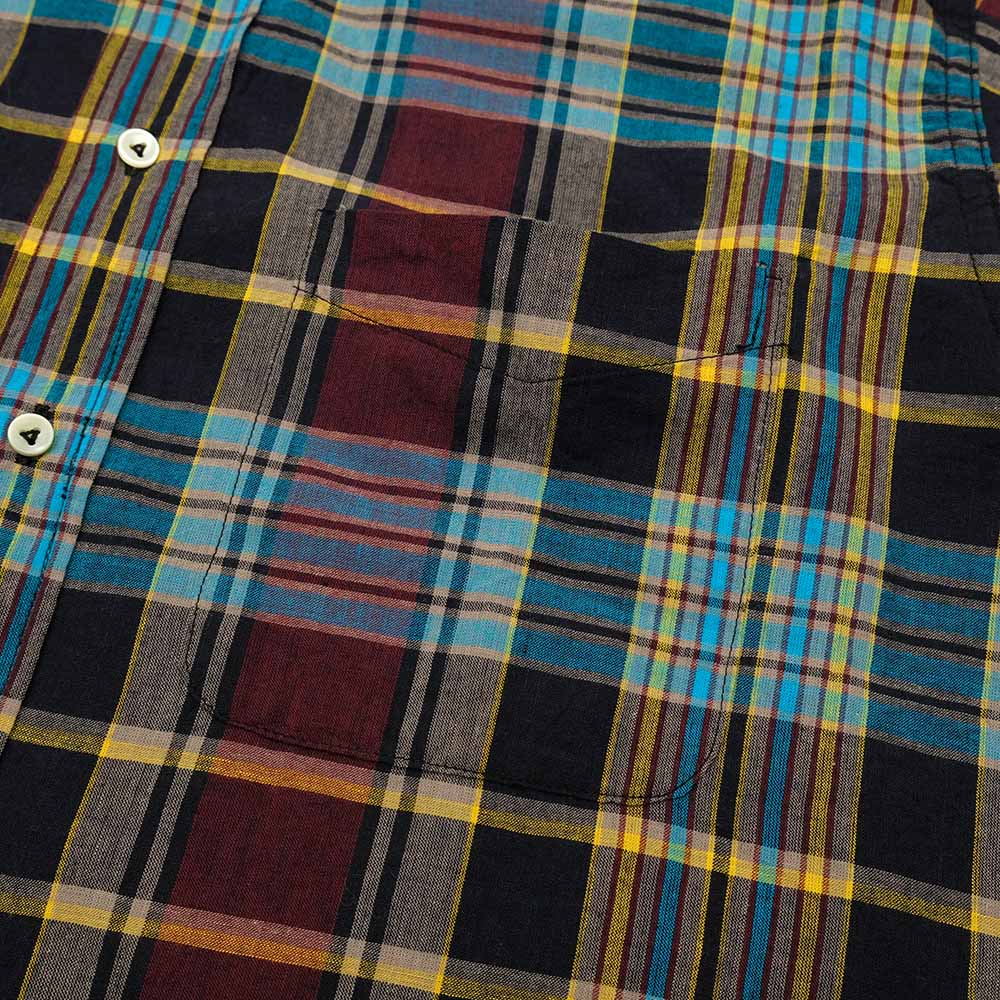 SUGAR CANE - INDIA MADRAS CHECK BUTTON DOWN SHIRT - SC29513