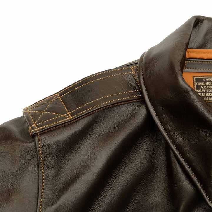 Buzz Rickson's - Type A-2 CONTRACT No.W535 ac-21996 BUZZ RICKSON CLO.CO. - RED RIB VERSION - BR80644