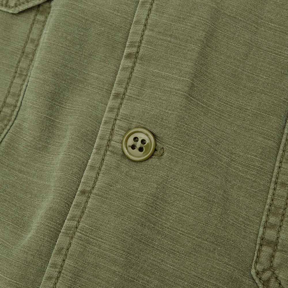 REMI RELIEF - WIDE MILITARY SHIRT - Big Flower Studs - RN2043SDP