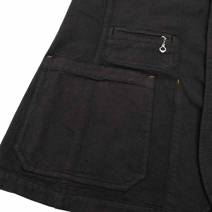 Soundman - Coverall Jacket - Birmingham - Sashiko Style Dobby - M374-454Y