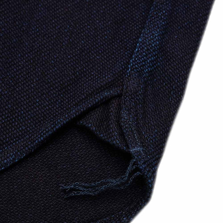 MOMOTARO JEANS - HEAVY INDIGO DOBBY SHIRT - MXLS1036
