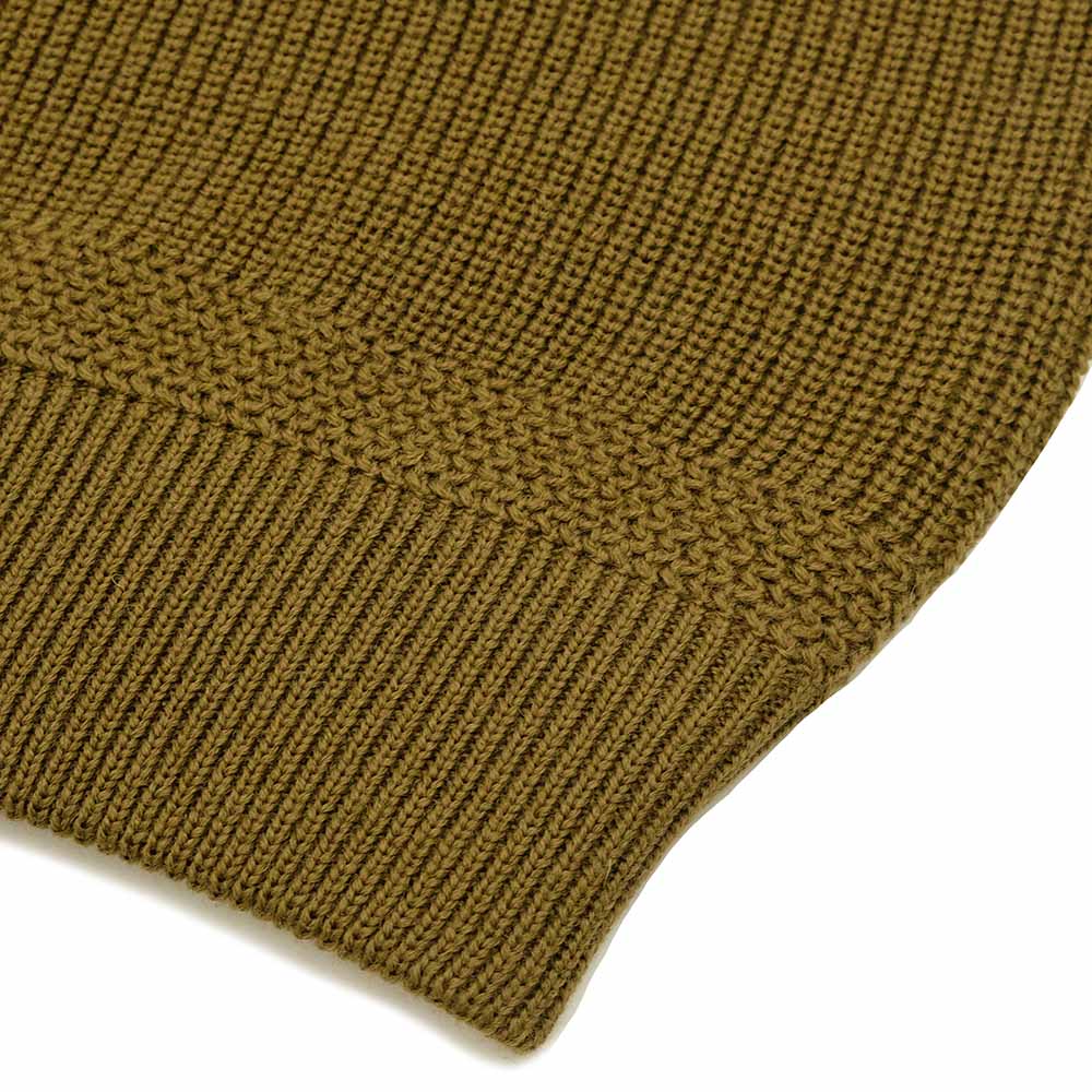 BUZZ RICKSON'S - SWEATERS, WOOL, TURTLE NECK, O.D. - BUZZ RICKSON KNITTING MILLS - BR90258