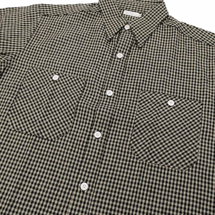 WAREHOUSE - Lot 3055 - LONG SLEEVE PLAID WORK SHIRTS - A-Pattern - 3055A-25