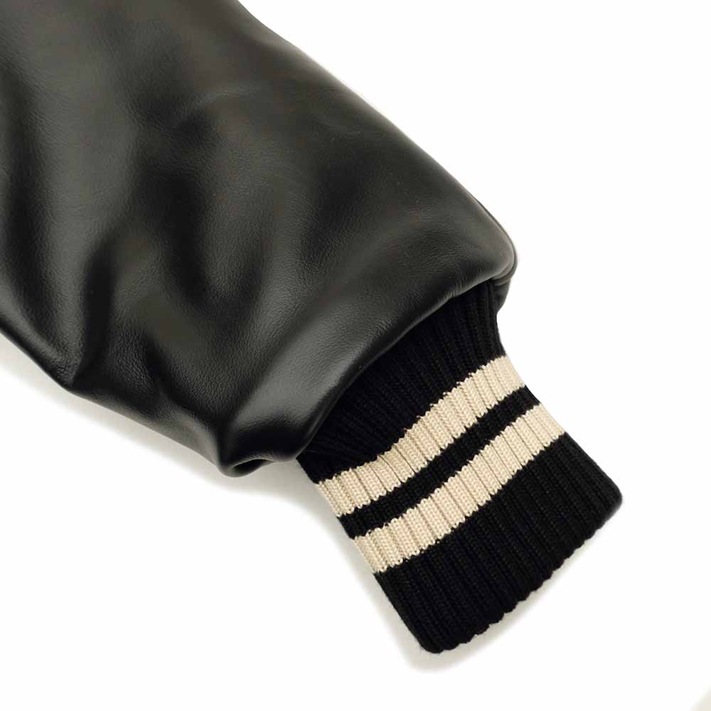 WHITESVILLE - 30oz. WOOL MELTON AWARD JACKET - POLAR BEAR - WV15784