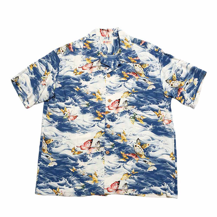 SUN SURF - S/S RAYON HAWAIIAN SHIRT - BUTTERFLY SPLASH - SS39627