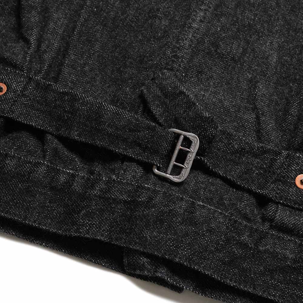 REMI RELIEF - 12oz DENIM WW2 MODEL JKT BLACK - RN31393069