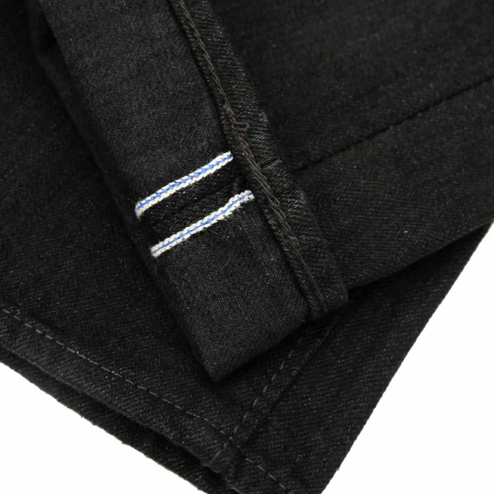 Pure Blue Japan - 14oz. Double Black Denim - Relaxed Tapered - XX-019-BK