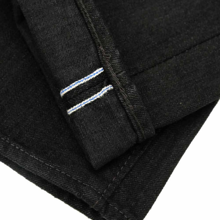 Pure Blue Japan - 14oz. Double Black Denim - Relaxed Tapered - XX-019-BK
