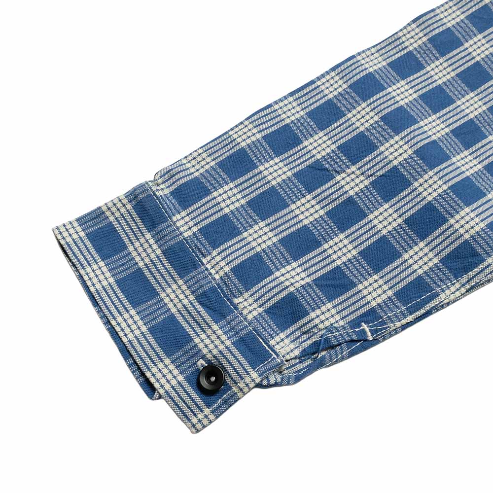 SUN SURF - UNION SUPPLY - PALAKA CHECK SHIRT BLOUSE - US15901