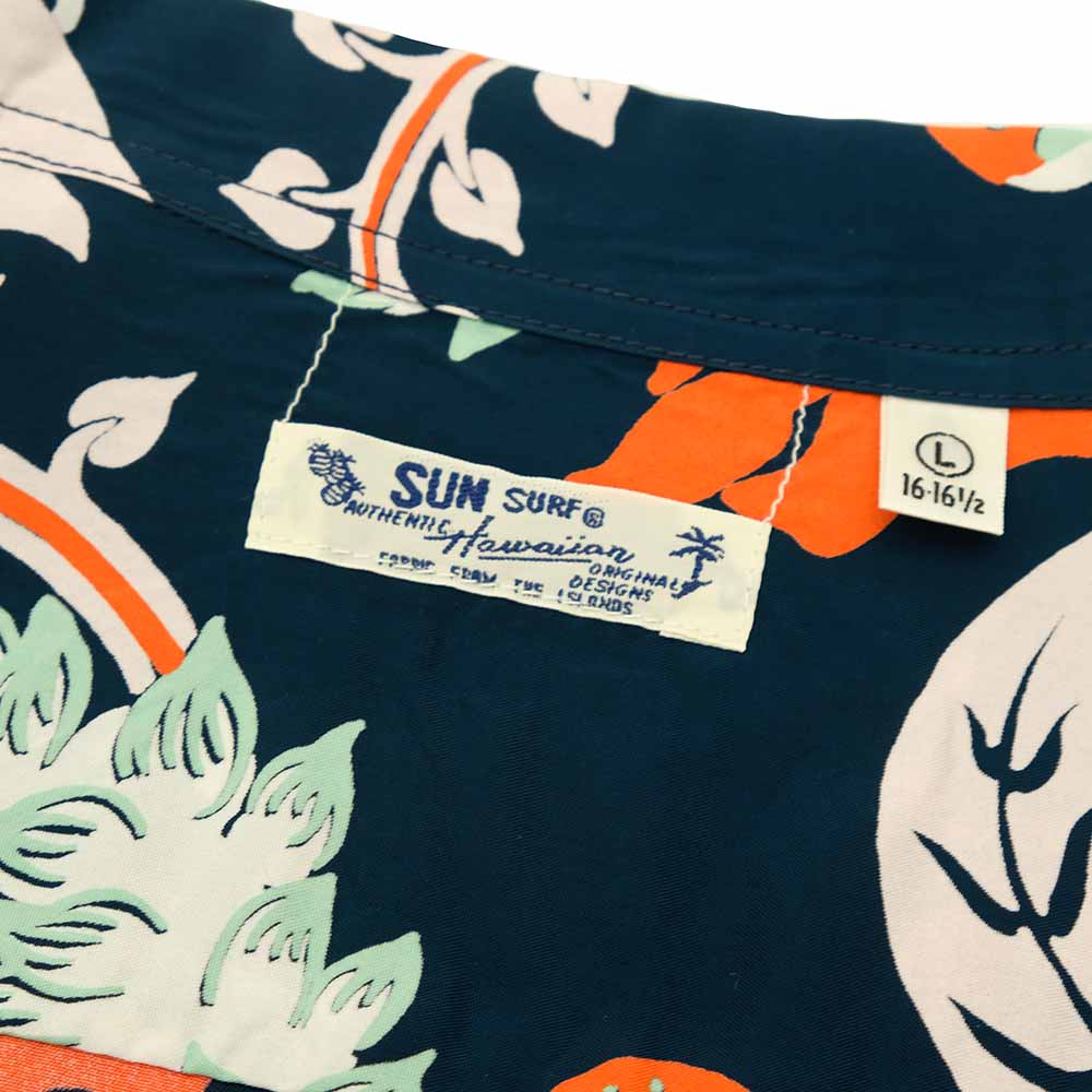 SUN SURF - RAYON HAWAIIAN SHIRT - SHELL GINGER - SS39423