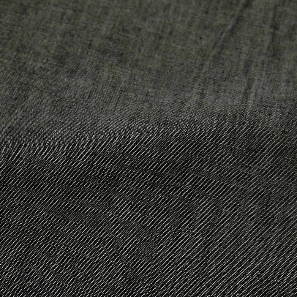 SUGAR CANE - BLACK CHAMBRAY WORK SHIRT - SC29159