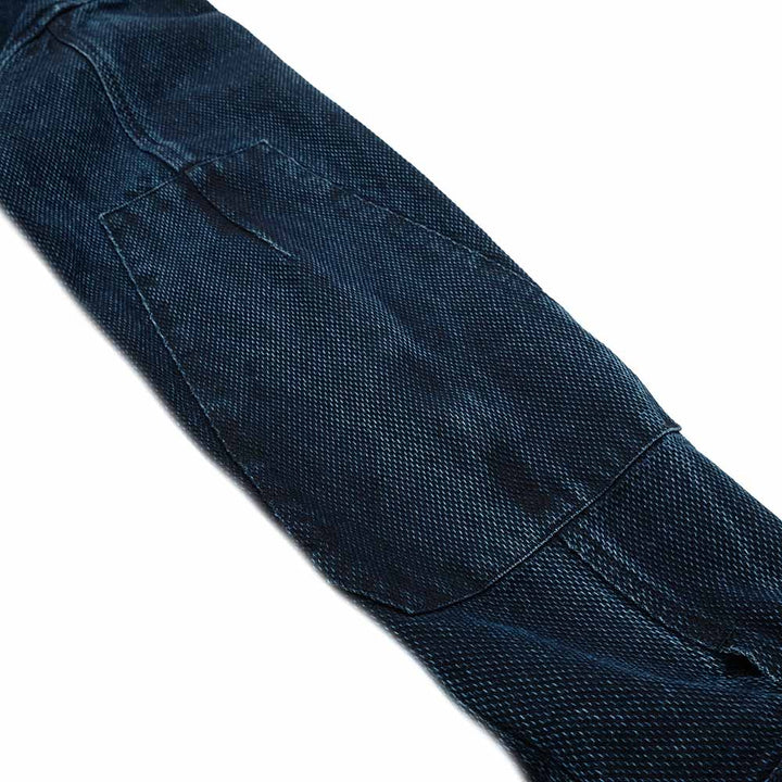 Soundman - US ARMY COMBAT JK - Delaware - Indigo Dyed Sashiko Style Dobby - 493M-655A