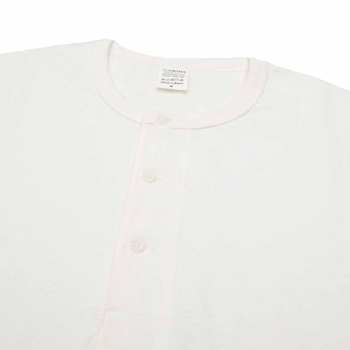 A VONTADE - 7.5oz Henley Neck T-shirt - VTD-0591-CS