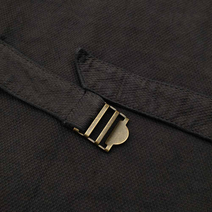 Soundman - Working Waist Coat - Marcy - Sashiko Style Dobby - M376-454Y