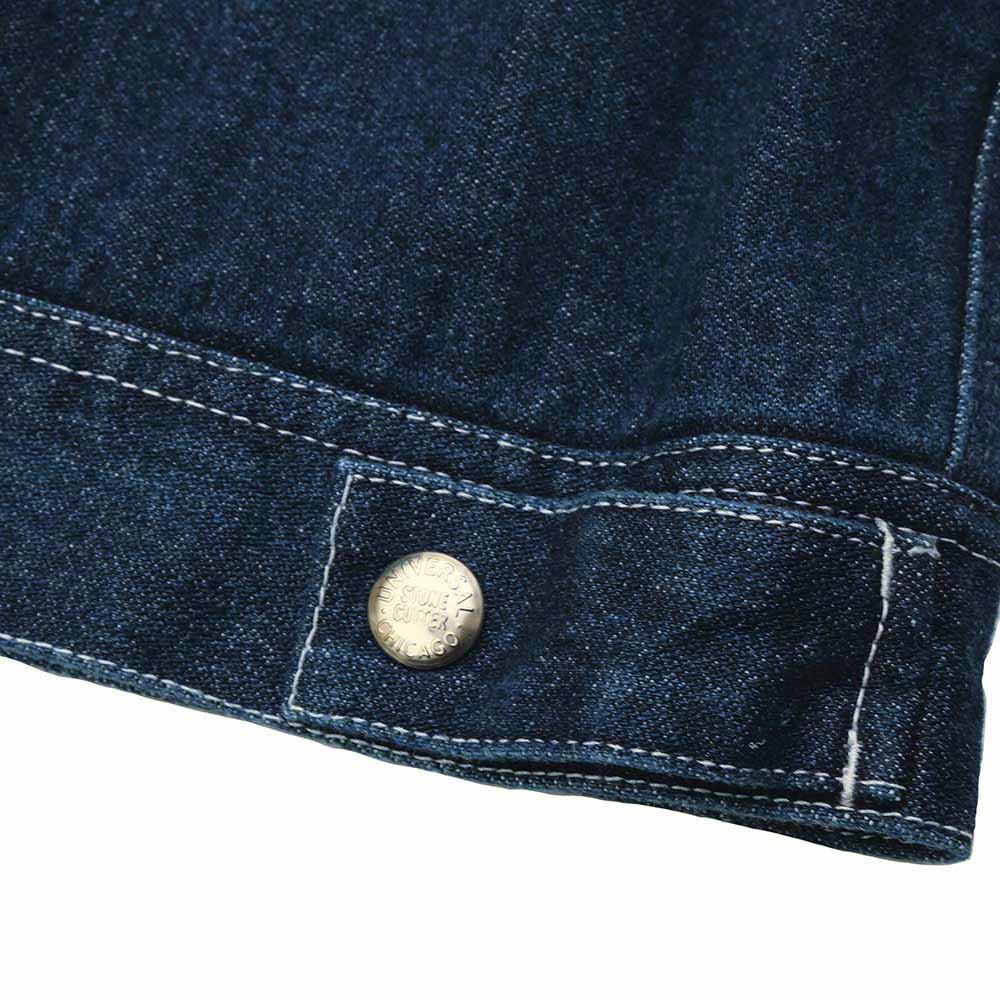 UNIVERSAL OVERALL - DENIM LINER ZIP JACKET - HT2533420