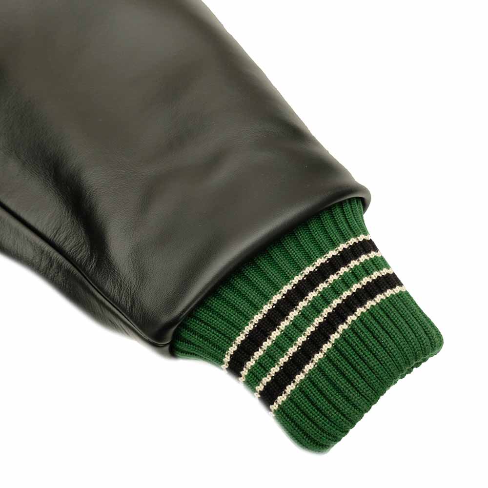 WHITESVILLE - 30oz. WOOL MELTON HALF LENGTH AWARD JACKET - CHEVY LOVER - WV15787-145