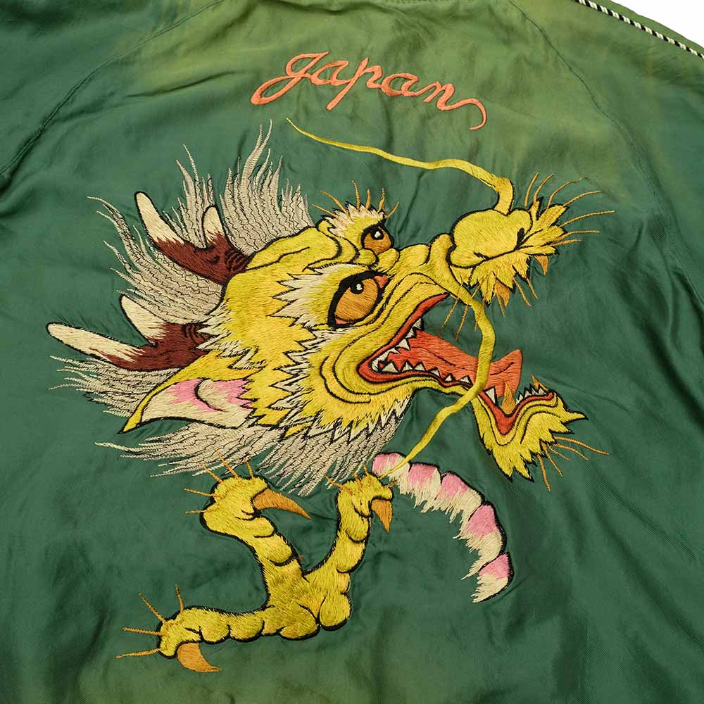 TAILOR TOYO Acetate Souvenir Jacket DRAGON x ROARING TIGER (AGING MODEL) TT15393-145