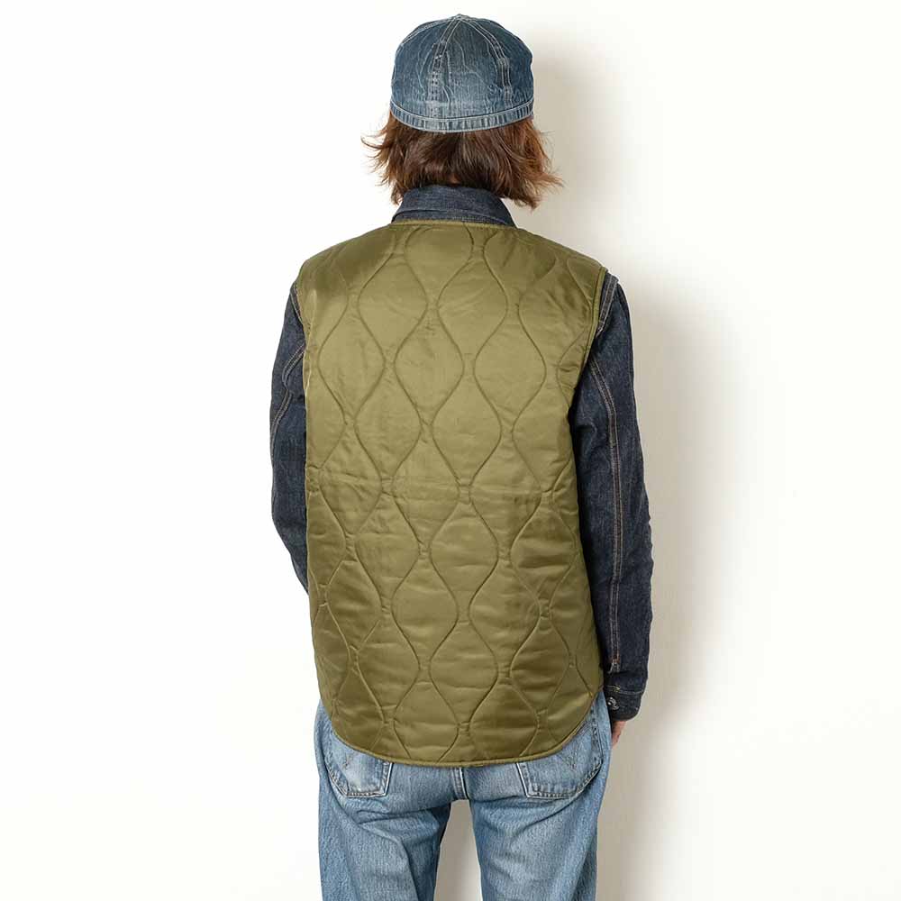 BUZZ RICKSON'S - LINE CREWMAN VEST (MOD.) REVERSIBLE “BUZZ RICKSON MFG. CORP. - BR15749