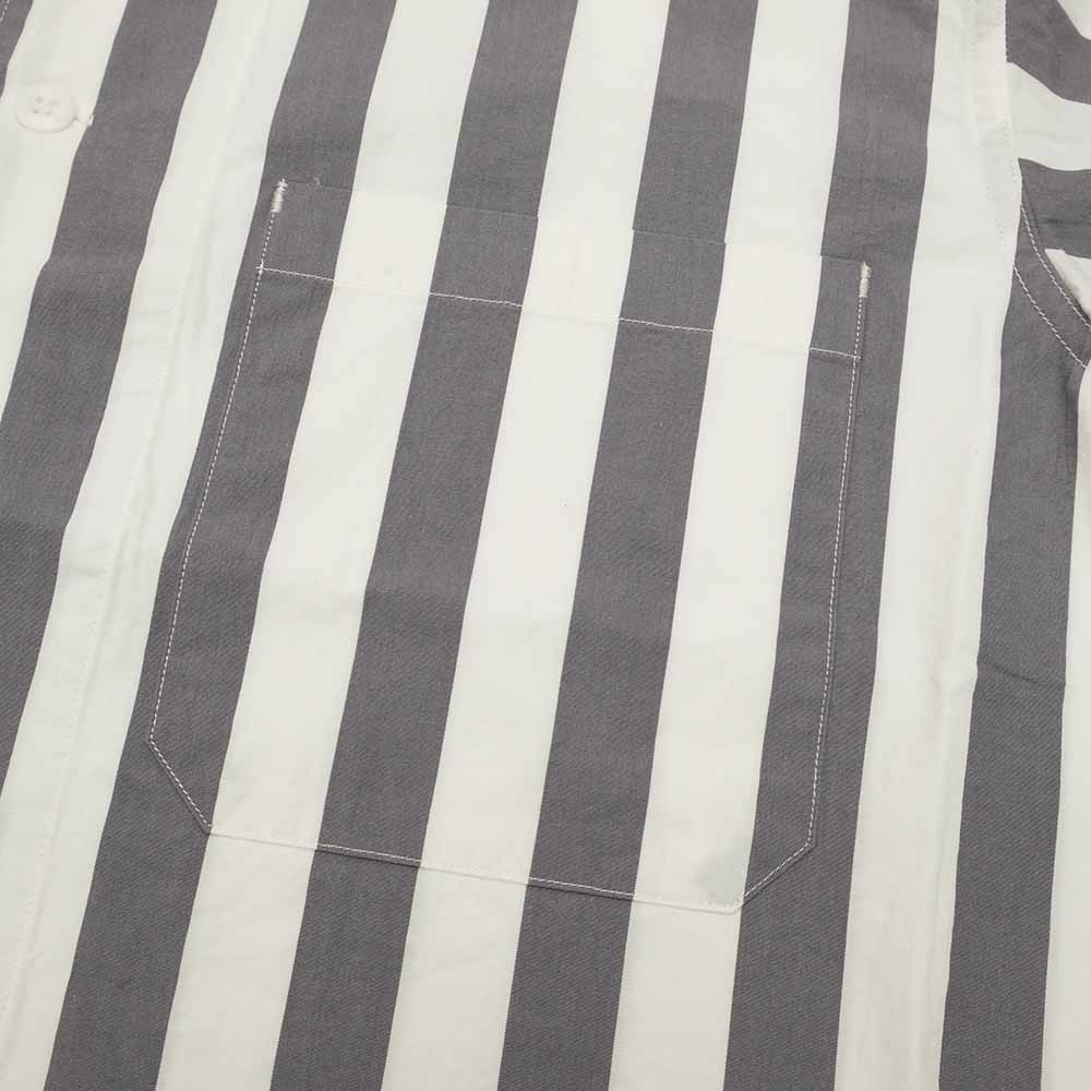 BARNS - WIDE STRIPE L/S SHIRT - BR-24200