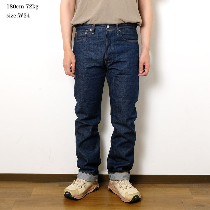 GENERAL THINGS - Lot.110A Jeans Line 1 Straight - 14oz. Blue Denim - 110A