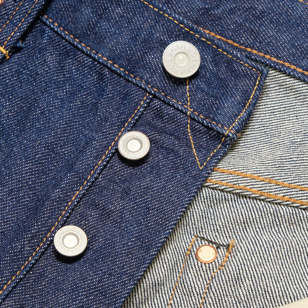 GENERAL THINGS - Lot.110A Jeans Line 1 Straight - 14oz. Blue Denim - 110A