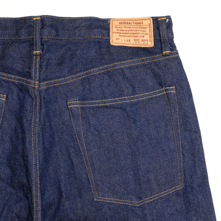 GENERAL THINGS - Lot.110A Jeans Line 1 Straight - 14oz. Blue Denim - 110A