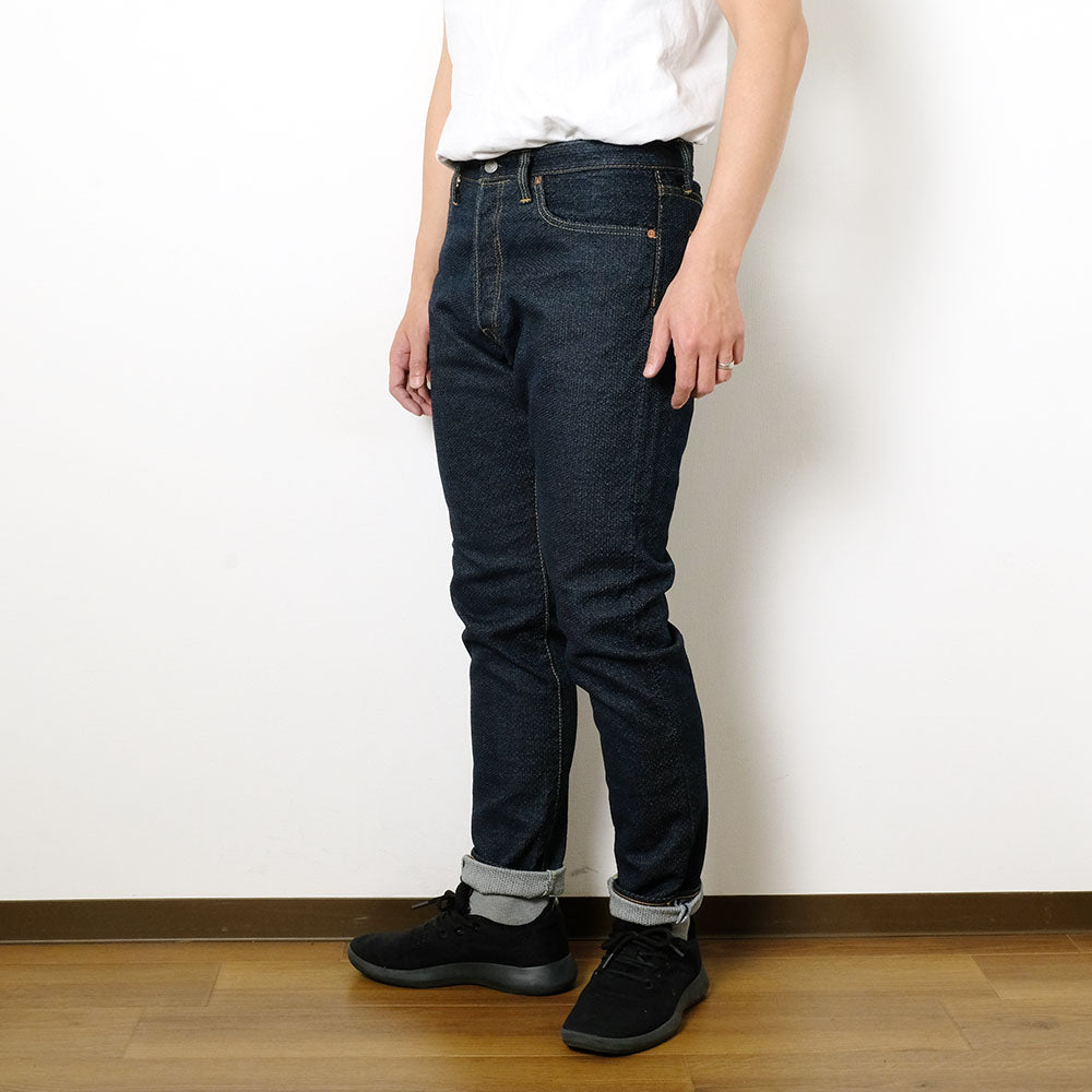 Pure Blue Japan - 12.5oz. SASHIKO RELAX TAPERED - 1170-2-ID