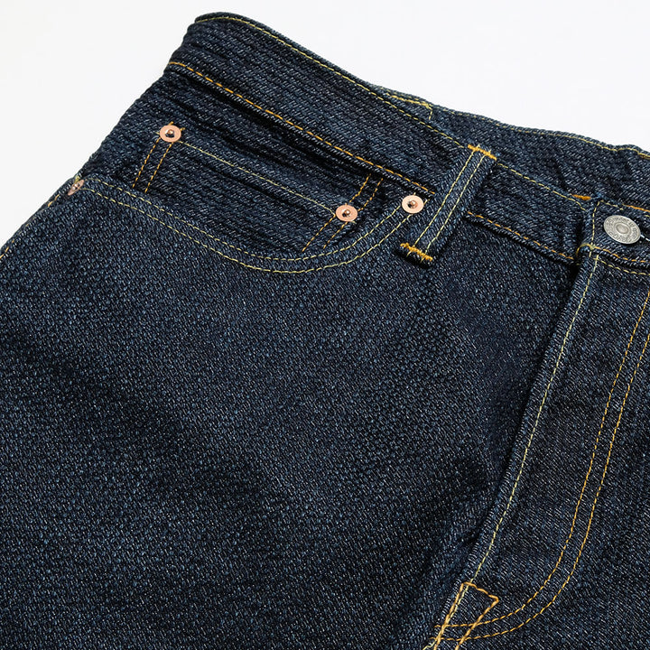 Pure Blue Japan - 12.5oz. SASHIKO RELAX TAPERED - 1170-2-ID