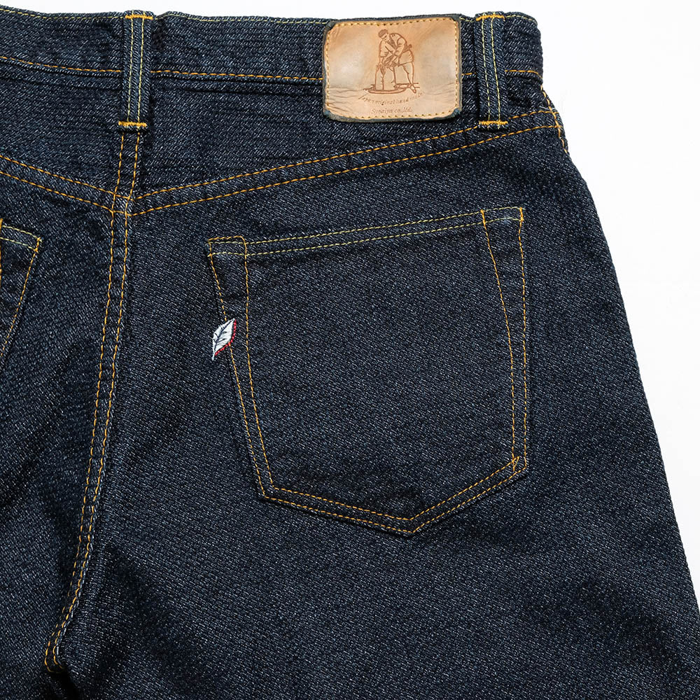 Pure Blue Japan - 12.5oz. SASHIKO RELAX TAPERED - 1170-2-ID