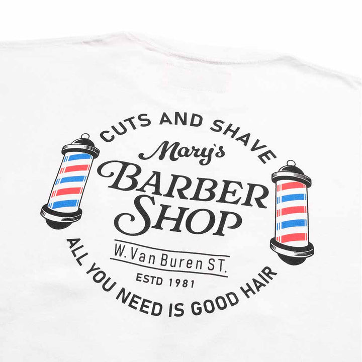 UNIVERSAL OVERALL - S/S T-SHIRT - BARBER SHOP - U2613219G-C