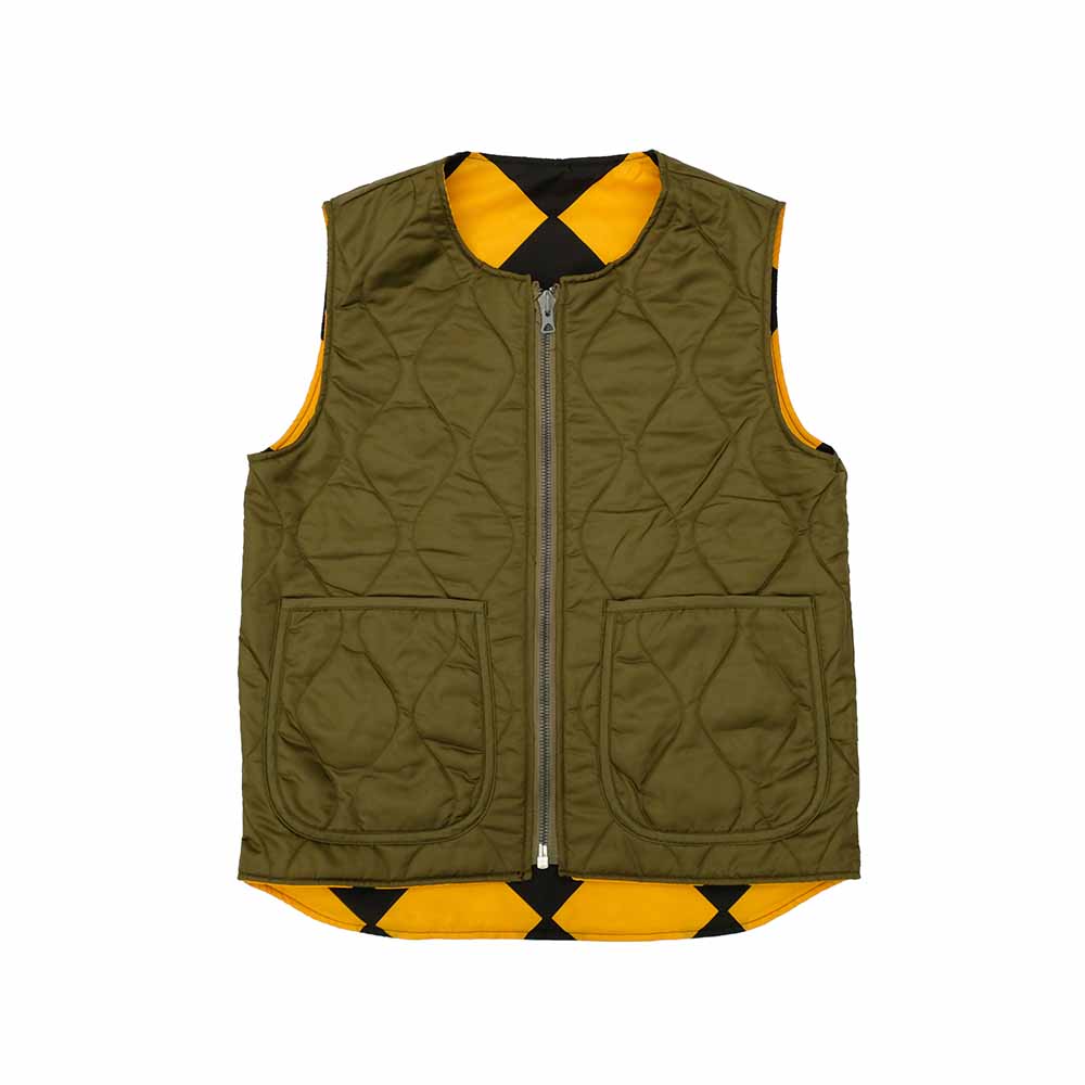 BUZZ RICKSON'S - LINE CREWMAN VEST (MOD.) REVERSIBLE “BUZZ RICKSON MFG. CORP. - BR15749