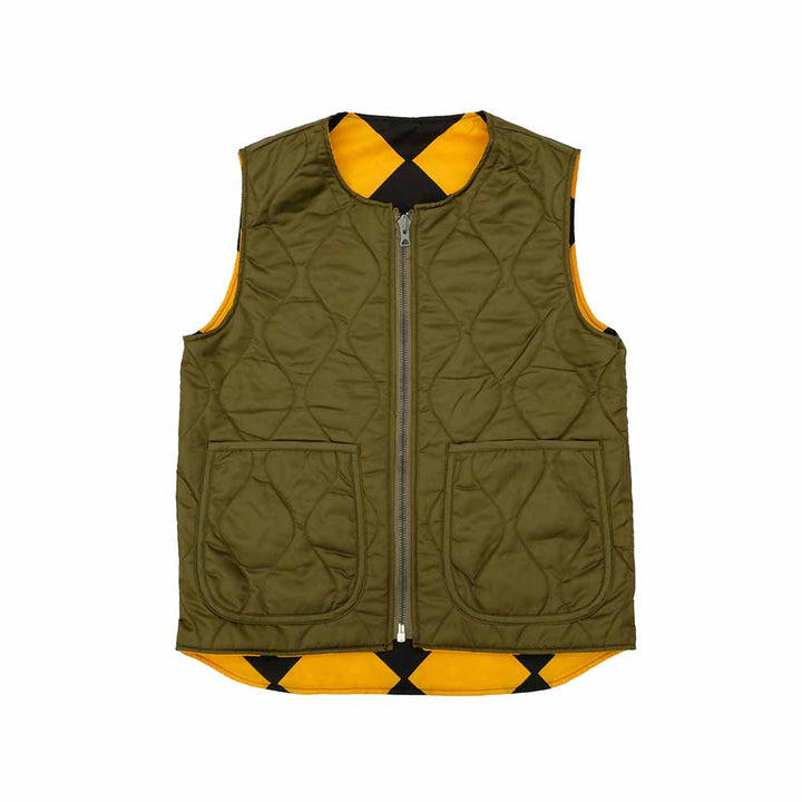 BUZZ RICKSON'S - LINE CREWMAN VEST (MOD.) REVERSIBLE “BUZZ RICKSON MFG. CORP. - BR15749