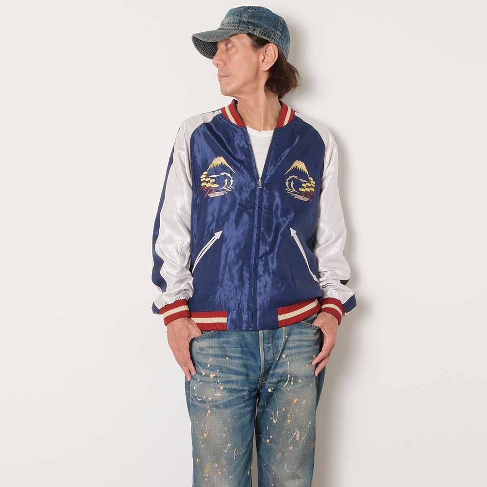 TAILOR TOYO - Acetate Souvenir Jacket - ROARING TIGER x EAGLE - TT15972-145