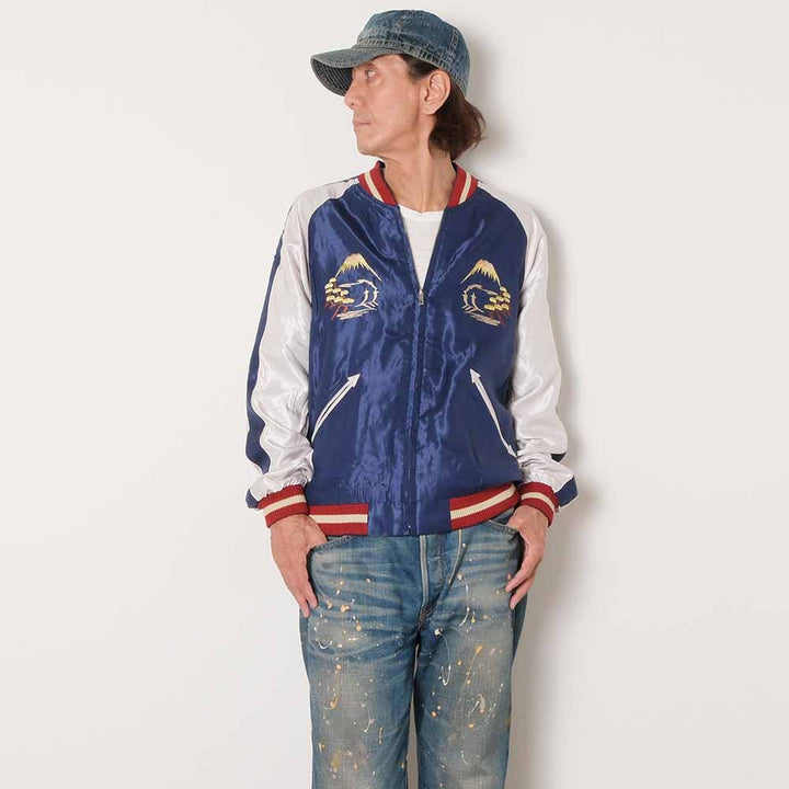 TAILOR TOYO - Acetate Souvenir Jacket - ROARING TIGER x EAGLE - TT15972-145